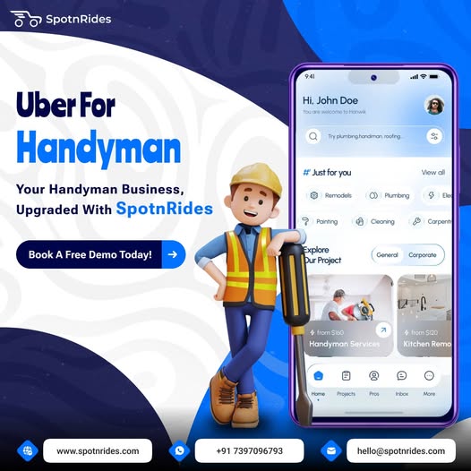 https://www.spotnrides.com/uber-for-on-demand-handyman-app-services website snapshot