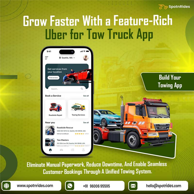 https://www.spotnrides.com/uber-for-tow-trucks-app-to-your-roadside-assistance-business website snapshot