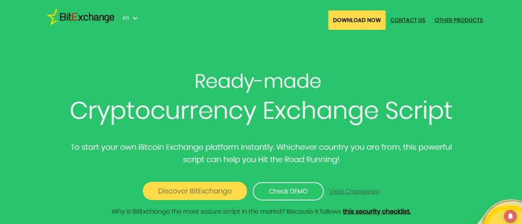 cryptocurrency exchange platform script