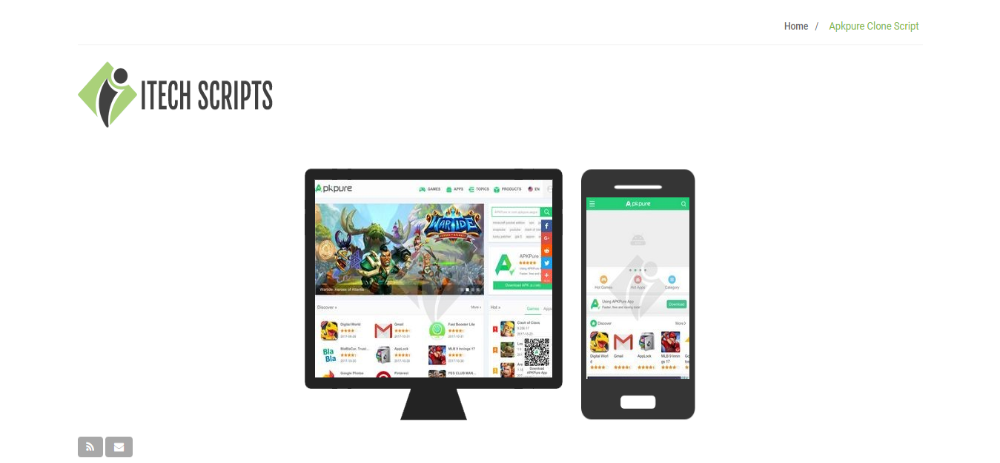 iTech Scripts Apkpure Mobile App Store Clone