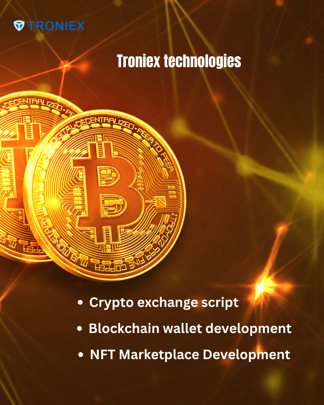 https://troniextechnologies.com/ website snapshot