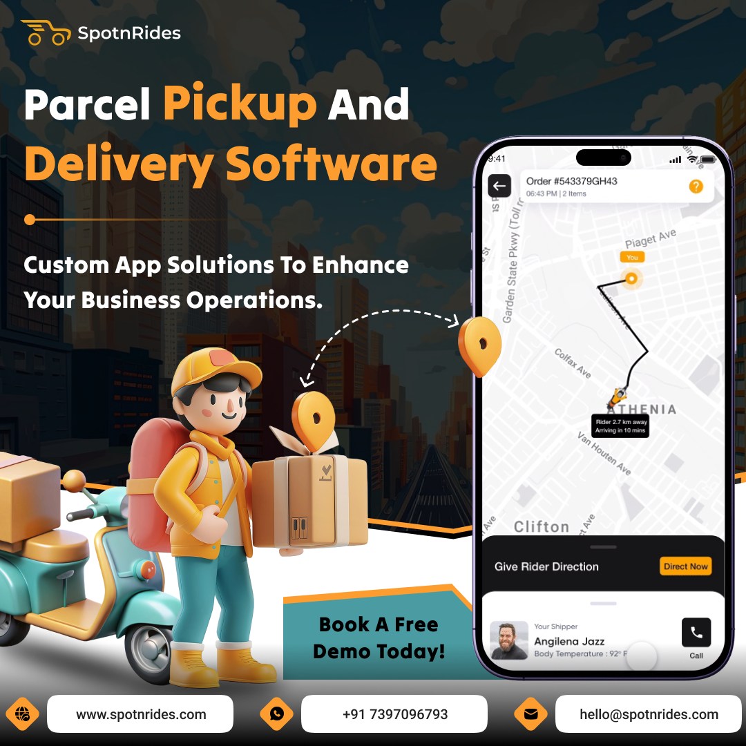 https://www.spotnrides.com/logistics-delivery-management-software website snapshot