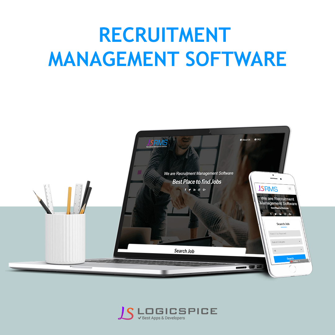 https://www.logicspice.com/recruitment-management-software website snapshot