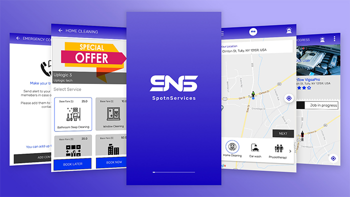 https://www.spotnrides.com/uber-for-x-ondemand-multi-services-app website snapshot