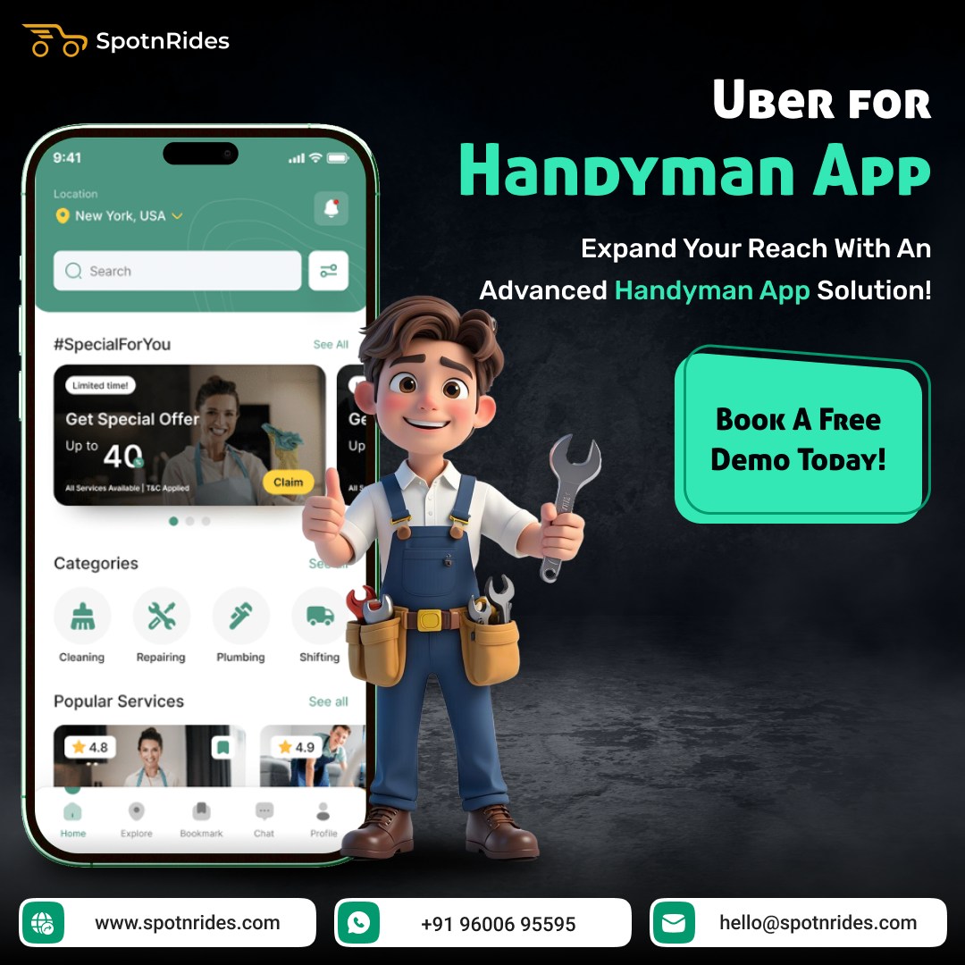 https://www.spotnrides.com/uber-for-on-demand-handyman-app-services website snapshot